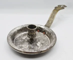СЕРЕБРЯНЫЙ ПОДСВЕЧНИК