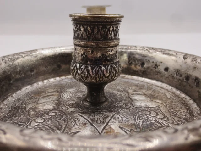 СЕРЕБРЯНЫЙ ПОДСВЕЧНИК