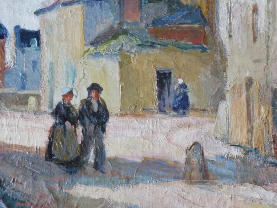 PAINTING signed by Albert FERNAND-RENAULT