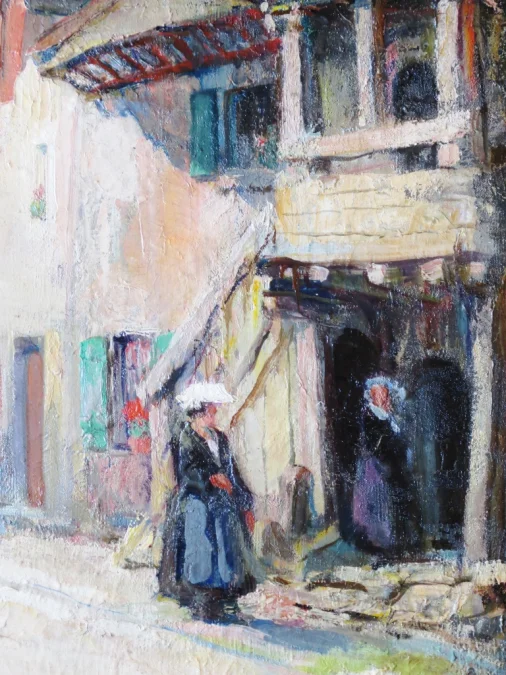 PAINTING signed by Albert FERNAND-RENAULT