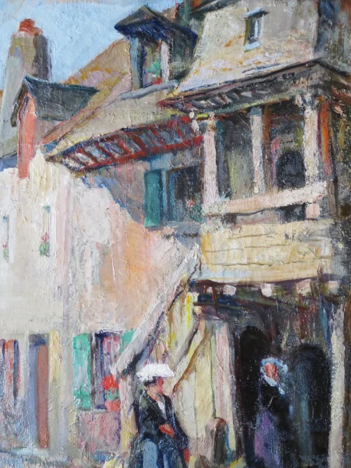PAINTING signed by Albert FERNAND-RENAULT