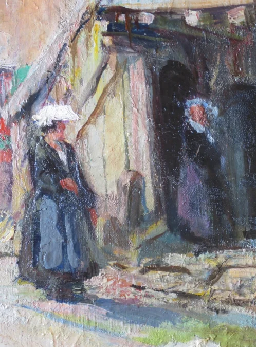 PAINTING signed by Albert FERNAND-RENAULT