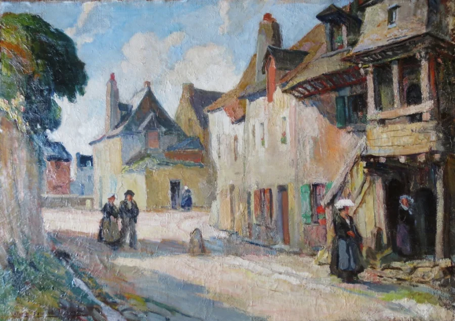 PAINTING signed by Albert FERNAND-RENAULT
