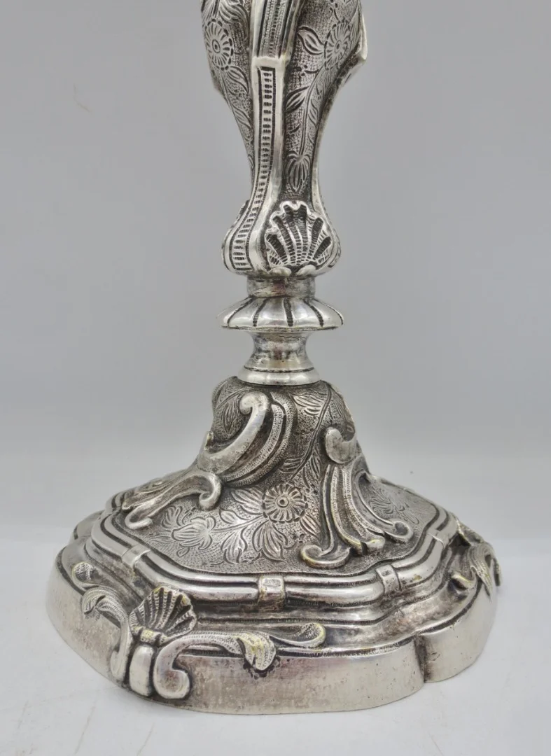 Bougeoir Régence, XIXe siècle.