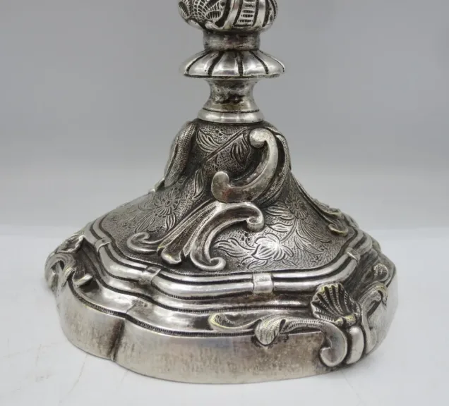 Bougeoir Régence, XIXe siècle.