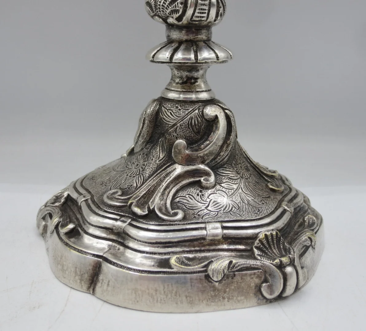 Bougeoir Régence, XIXe siècle.