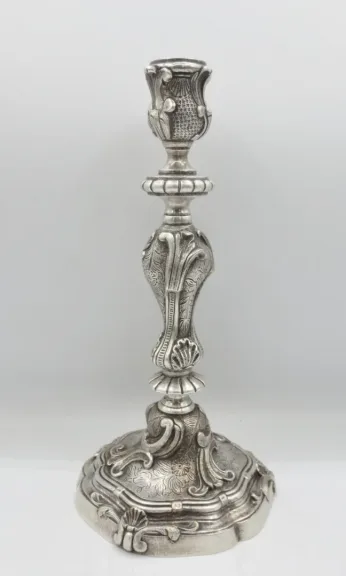 Bougeoir Régence, XIXe siècle.