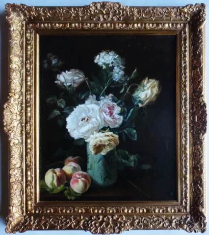 OIL ON CANVAS signed C. GONTIER