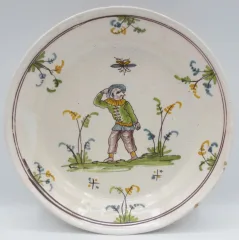 EIGHTEENTH CENTURY PLATE
