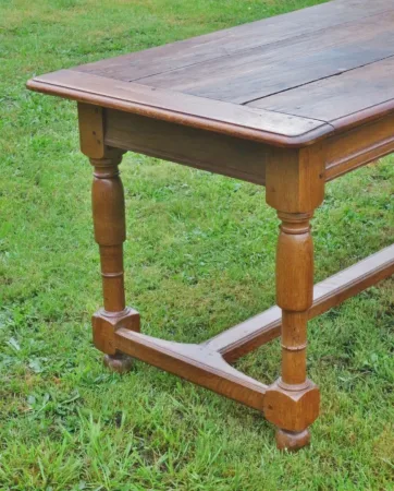 Table de ferme, Lorraine XVIIIe siècle.