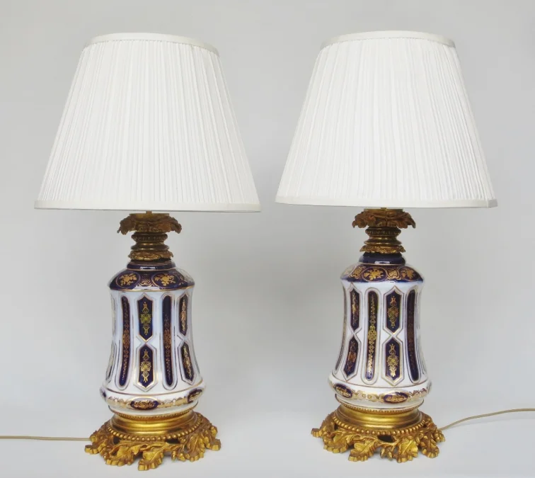 BAYEUX PORCELAIN LAMPS