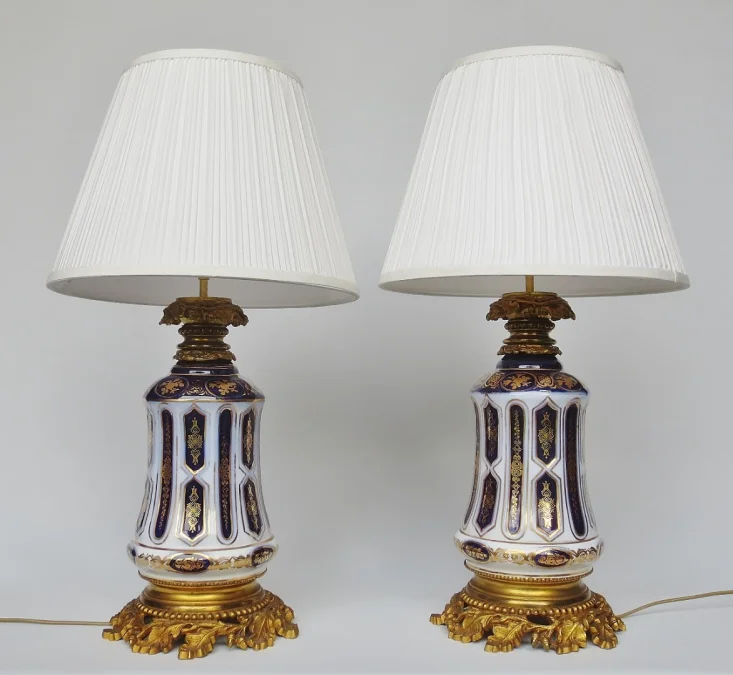 BAYEUX PORCELAIN LAMPS