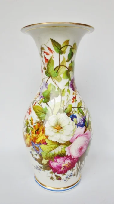 FRENCH RESTAURATION PERIOD VASE.