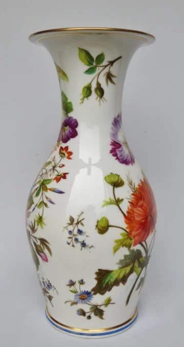 FRENCH RESTAURATION PERIOD VASE.