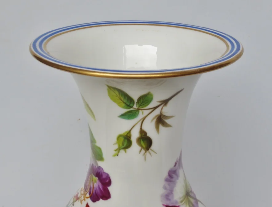 FRENCH RESTAURATION PERIOD VASE.
