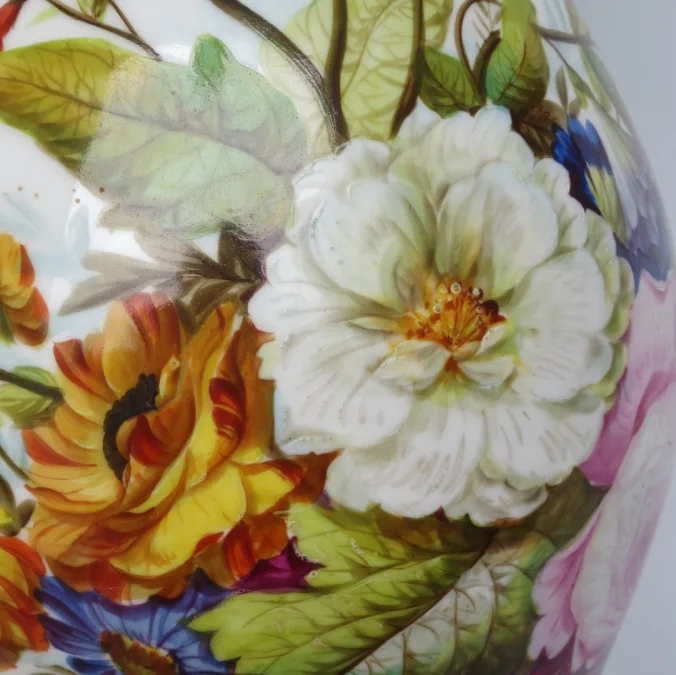 FRENCH RESTAURATION PERIOD VASE.