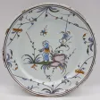 Assiette La Tronche, XVIIIe siècle.