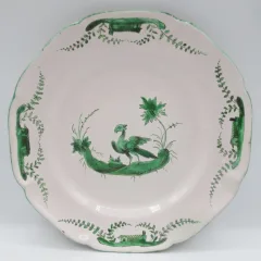 EIGHTEENTH CENTURY MOUSTIERS PLATE
