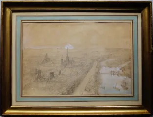 Rouen, Dessin XIXe siècle.