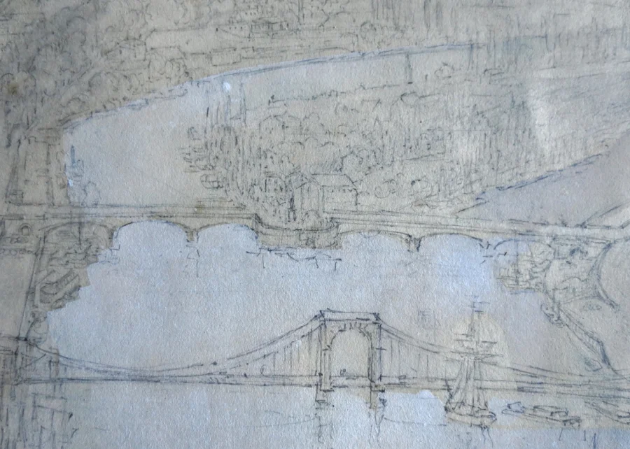 Rouen, Dessin XIXe siècle.