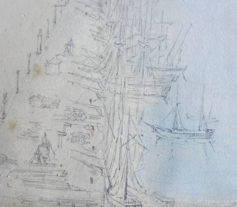 Rouen, Dessin XIXe siècle.