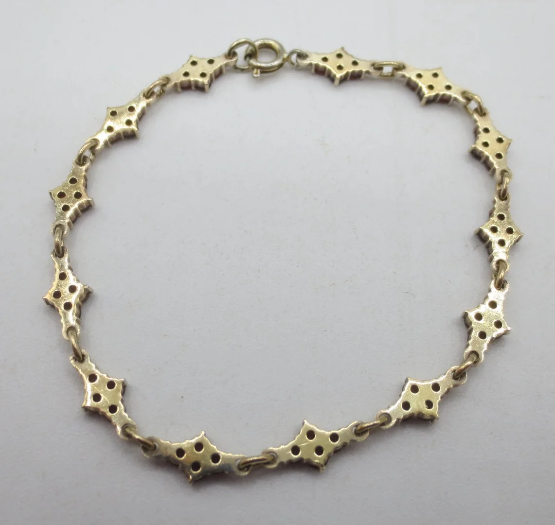 COLLANA IN VERMEIL E GRANATO