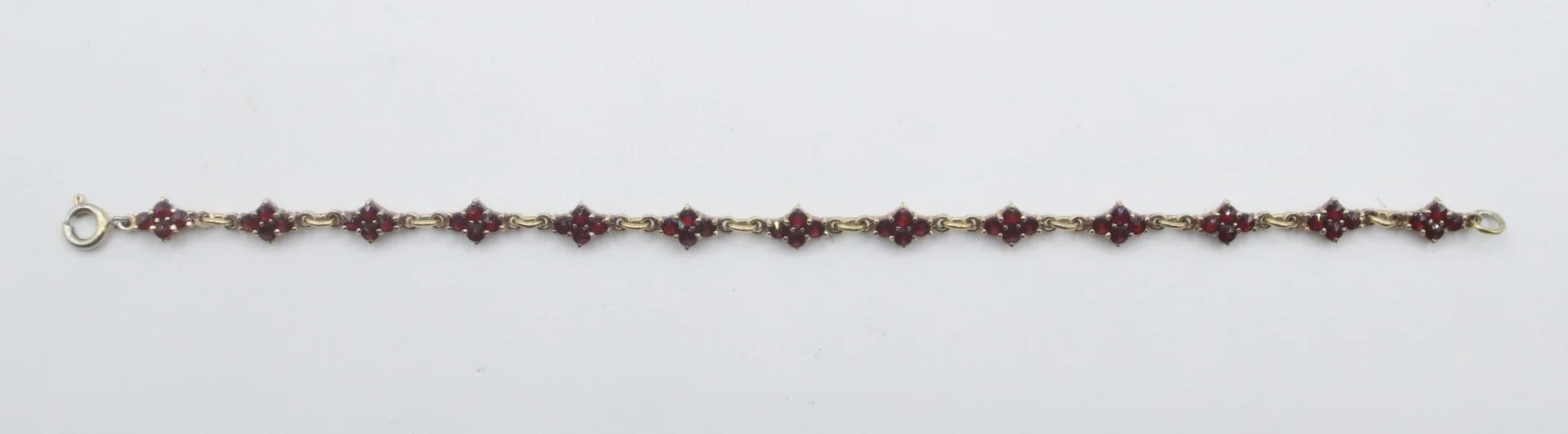 COLLANA IN VERMEIL E GRANATO