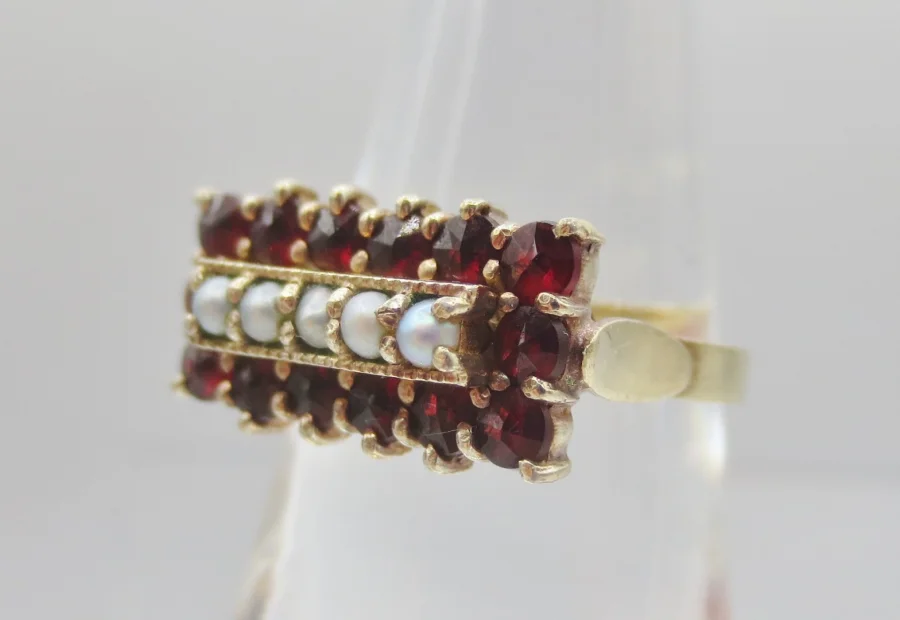 Bague en vermeil.