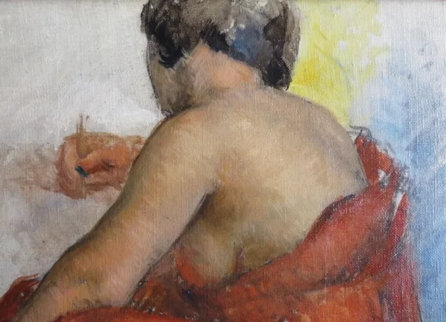 Картина маслом на холсте Поля Гарена, 1898-1963 гг.