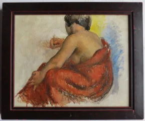 ポール・ガリン（1898-1963）作、油彩、キャンバス。