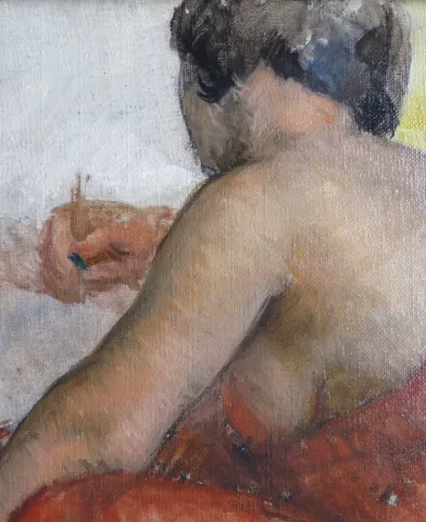 Картина маслом на холсте Поля Гарена, 1898-1963 гг.