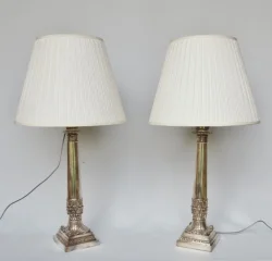 PAIR OF FRENCH EMPIRE STYLE LAMPS