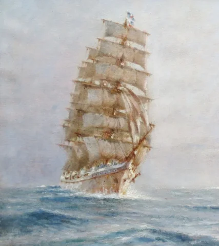 OIL ON CANVAS by Pierre Forest
