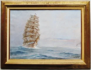OIL ON CANVAS by Pierre Forest
