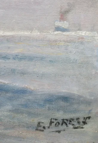OIL ON CANVAS by Pierre Forest