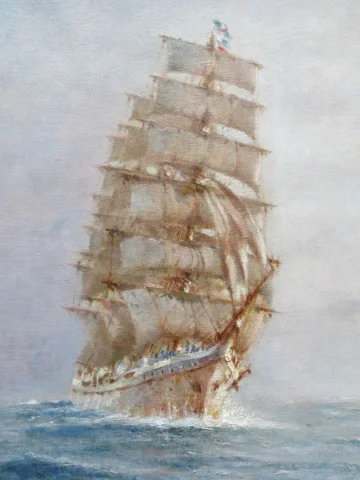 OIL ON CANVAS by Pierre Forest