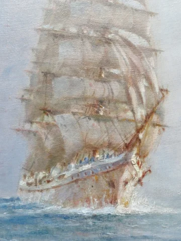 OIL ON CANVAS by Pierre Forest