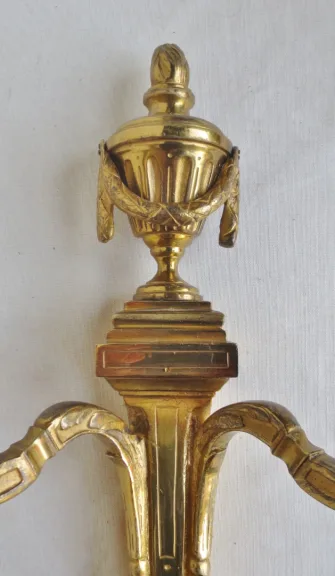 PAAR WANDLEUCHTEN AUS DER ZEIT LOUIS XVI