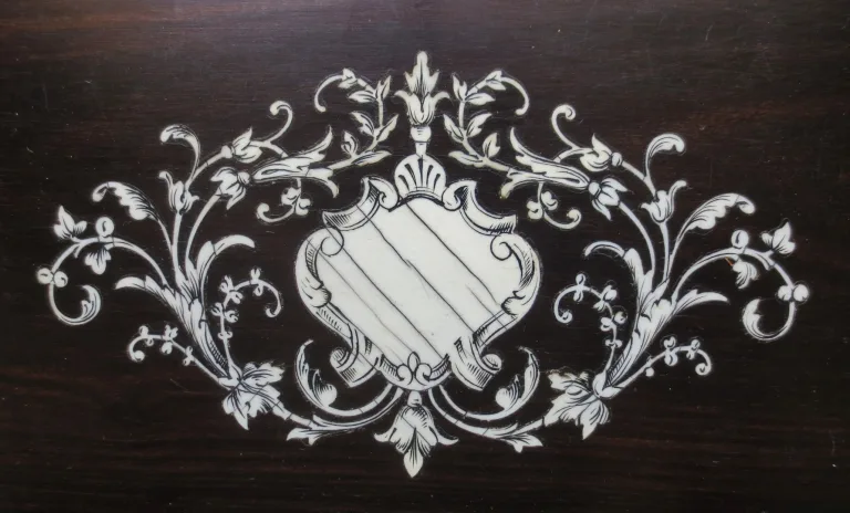NAPOLEON III PERIODE TOKEN BOX signiert TAHAN
