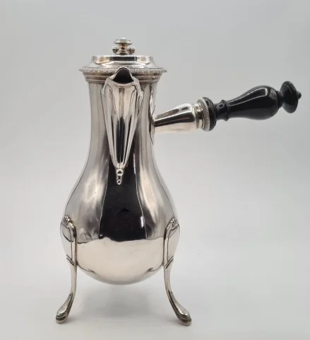 Große Dreifuß-Kaffeekanne, Paris Erster Hahn, 1798–1809 — Guter Zustand