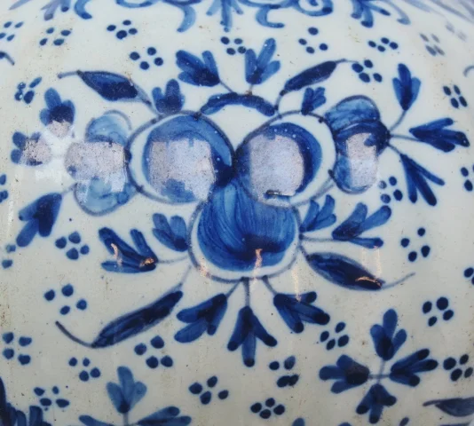 Lampada in faïence di Delft, XIX secolo — Buono stato