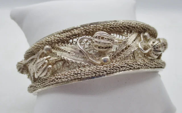 Armband aus Silberfiligran — Guter Zustand
