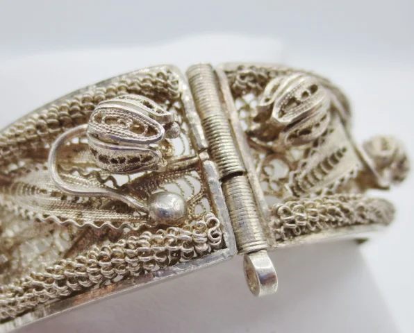 Armband aus Silberfiligran — Guter Zustand