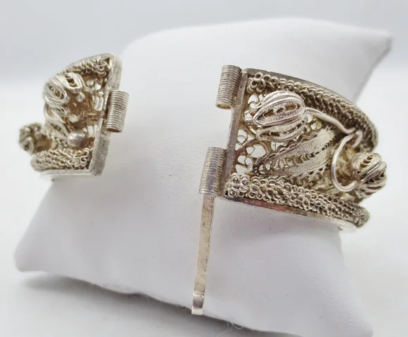 Armband aus Silberfiligran — Guter Zustand