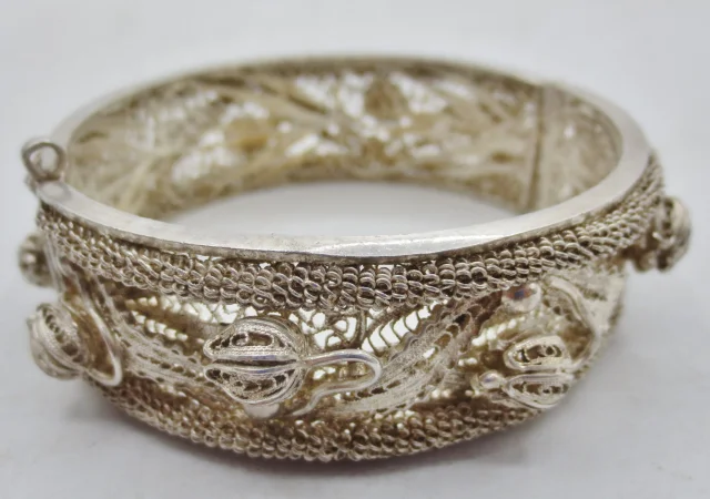 Armband aus Silberfiligran — Guter Zustand