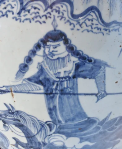 Potiche in porcellana cinese, XIX secolo — Buono stato
