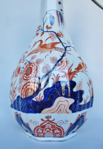 Faience lamp, 19e eeuw, Imari-decoratie — Goede staat