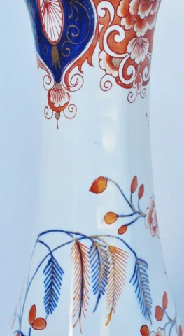 Faience lamp, 19e eeuw, Imari-decoratie — Goede staat