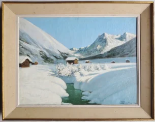 Pierre Godar, Savoyer Landschaft.