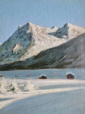 Pierre Godar, landschap van Savoie. — Goede staat